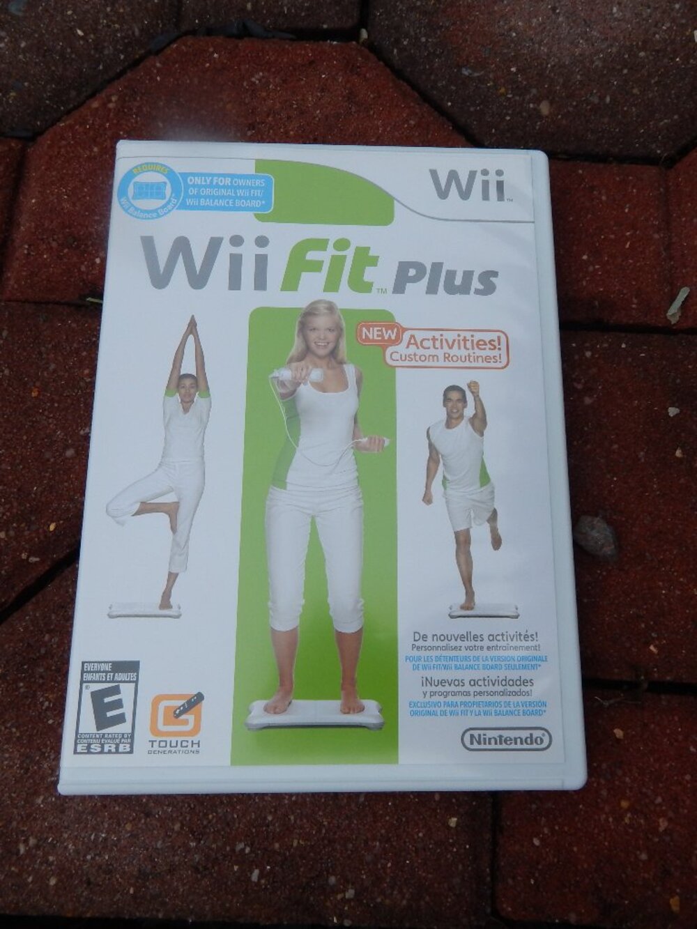 Wii Fit Plus Nintendo Workout Video Game